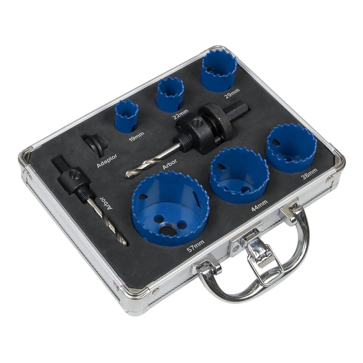 Sealey Hole Saw Kit 9pc - Plumbers