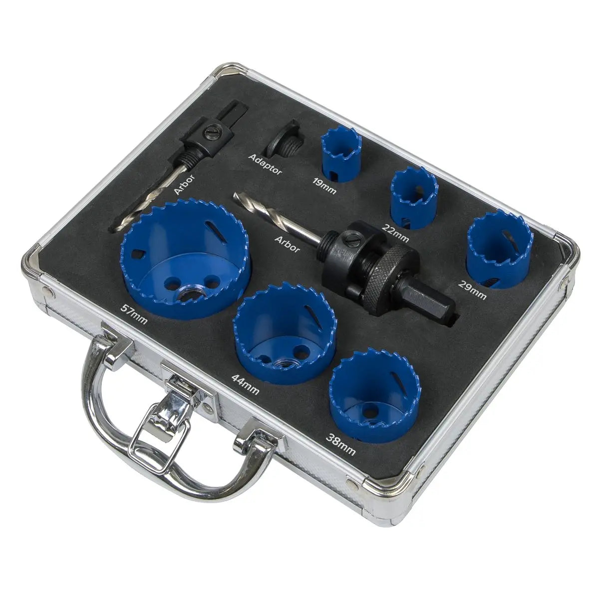 Sealey Hole Saw Kit 9pc - Plumbers