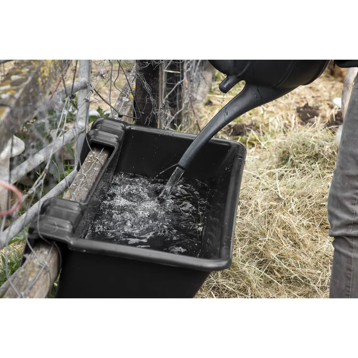 Sealey Hook-Over Trough 40L White Rose Tools