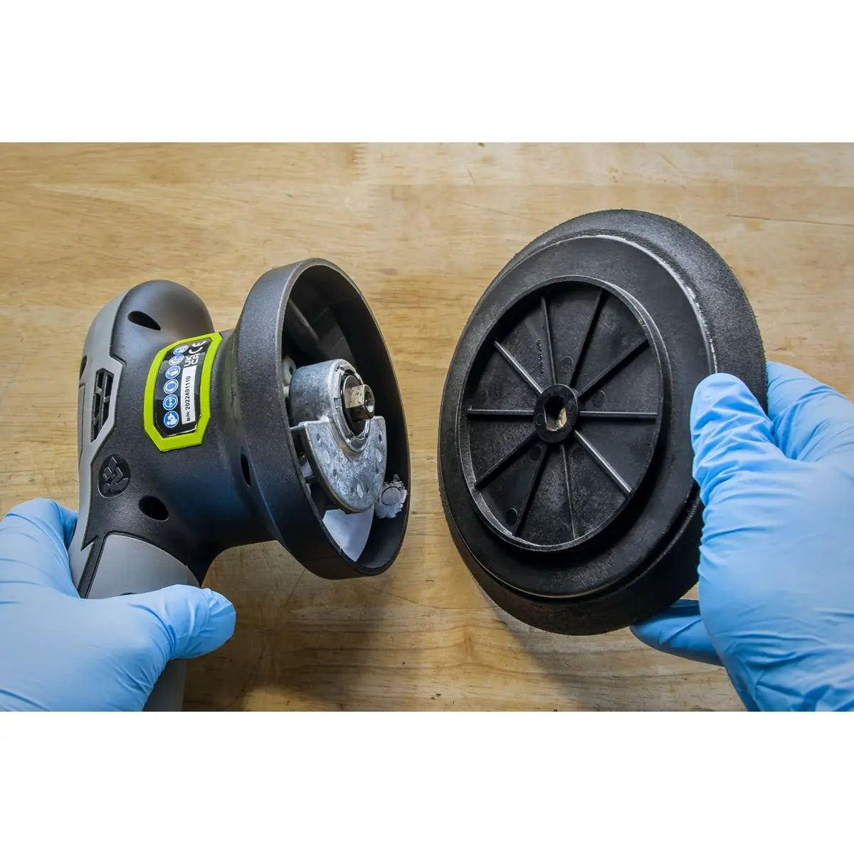 Sealey Hook-and-Loop Backing Pad - M6 Ø150mm