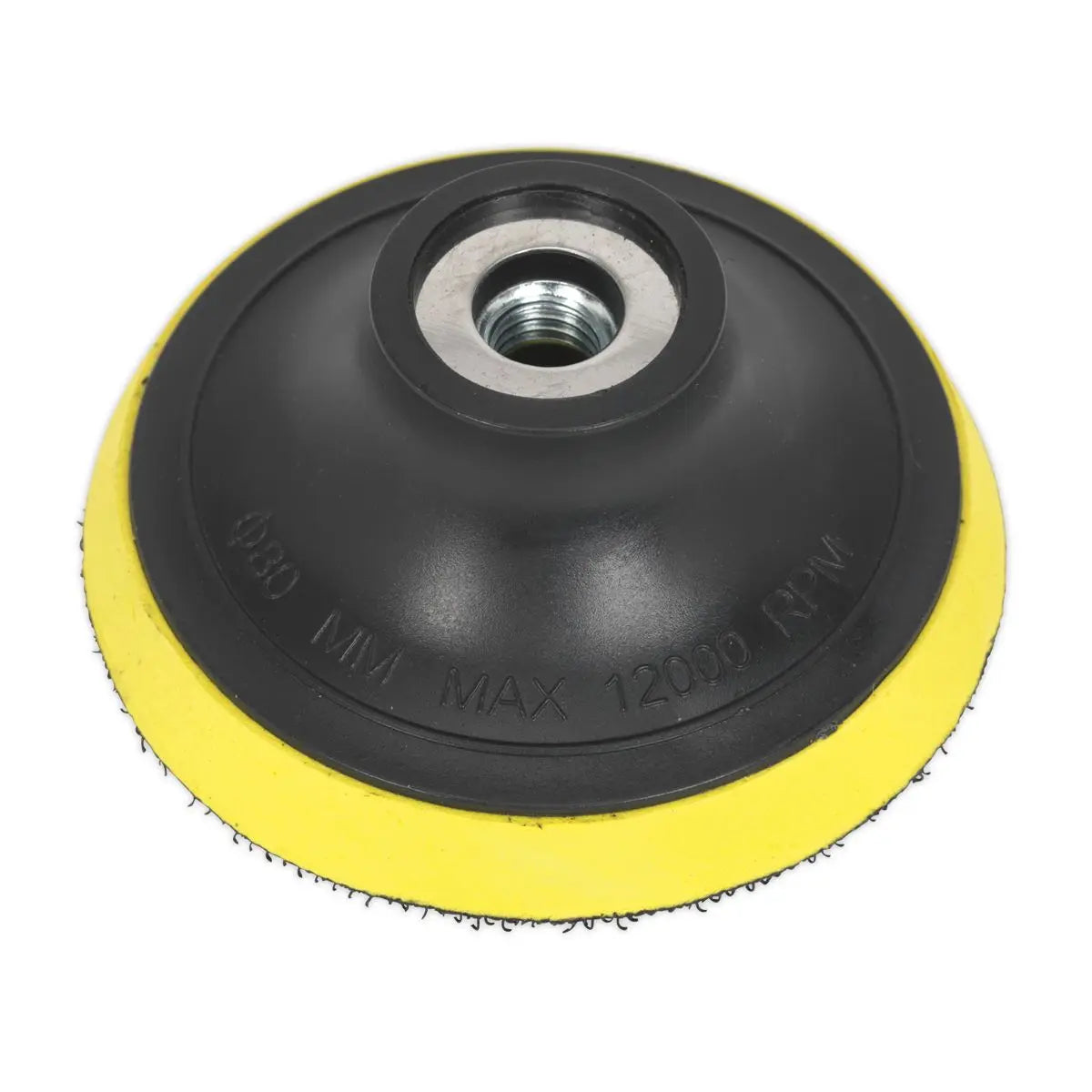 Sealey Hook-and-Loop Backing Pad Ø75mm M10 x 1.5mm