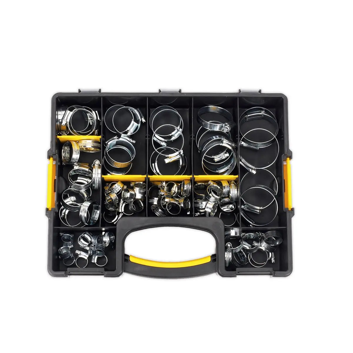 Sealey Hose Clip Assortment 85pc Ø8-57mm