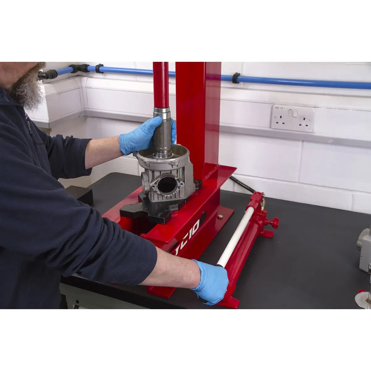 Sealey Hydraulic Bench 'C' Type Press 10 Tonne