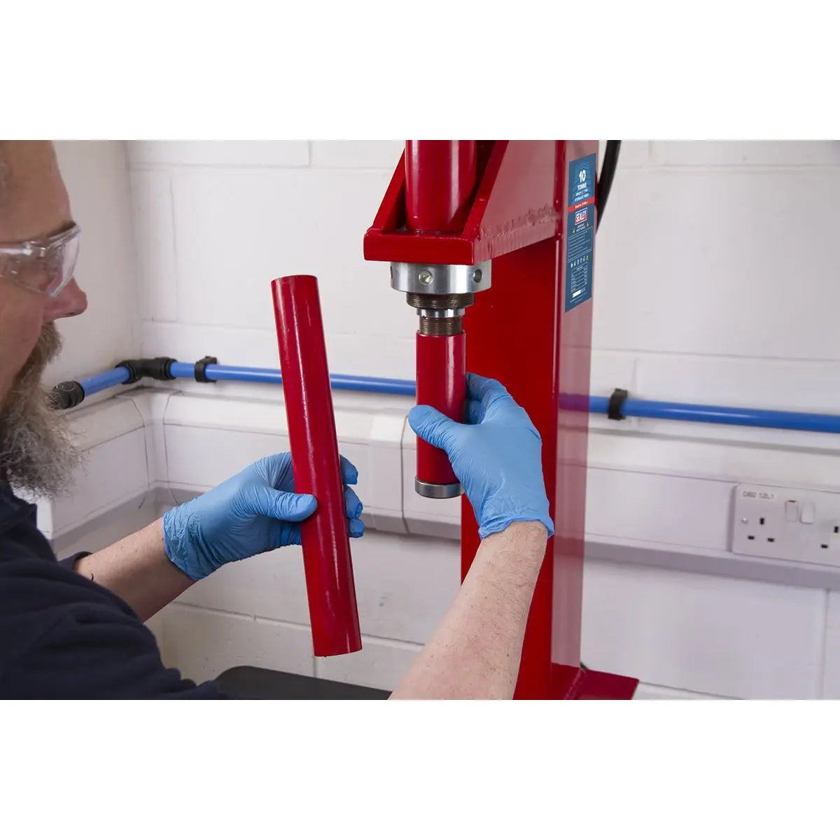 Sealey Hydraulic Bench 'C' Type Press 10 Tonne