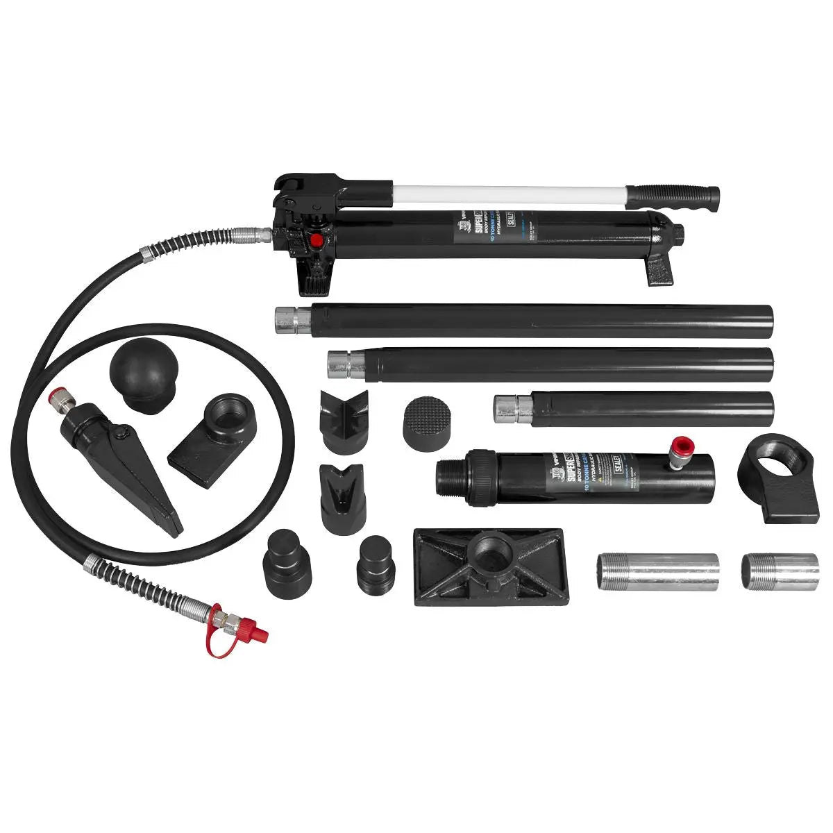 Sealey Hydraulic Body Repair Kit 10 Tonne SuperSnap® Type