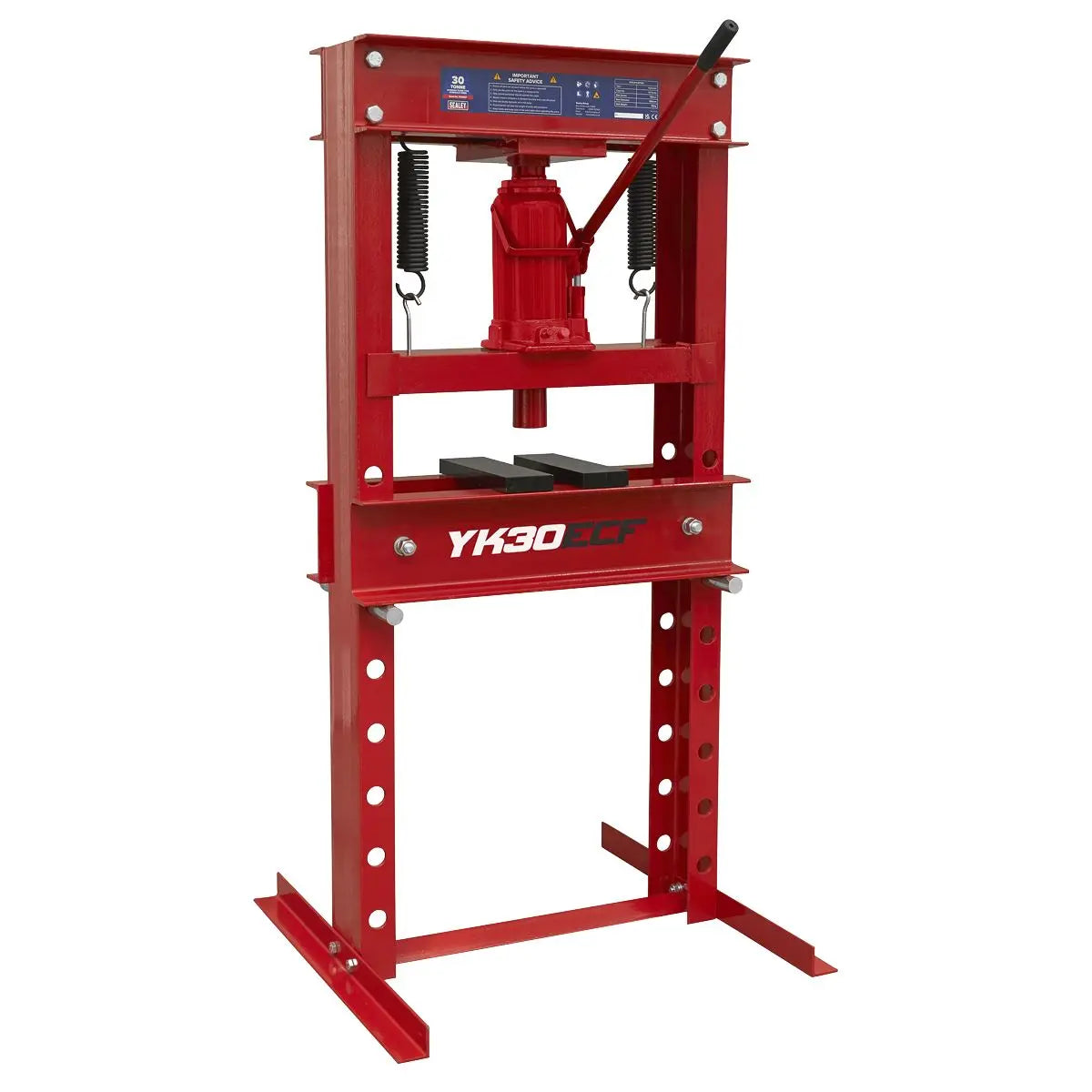 Sealey Hydraulic Floor Type Press 30 Tonne  White Rose Tools