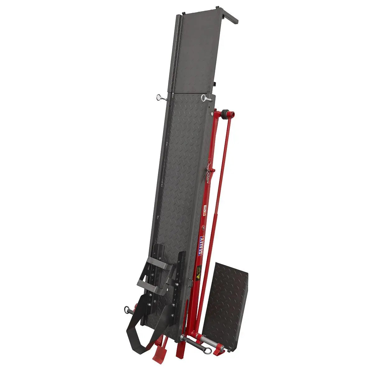 Sealey Hydraulic Motorcycle Lift 450kg Capacity White Rose Tools
