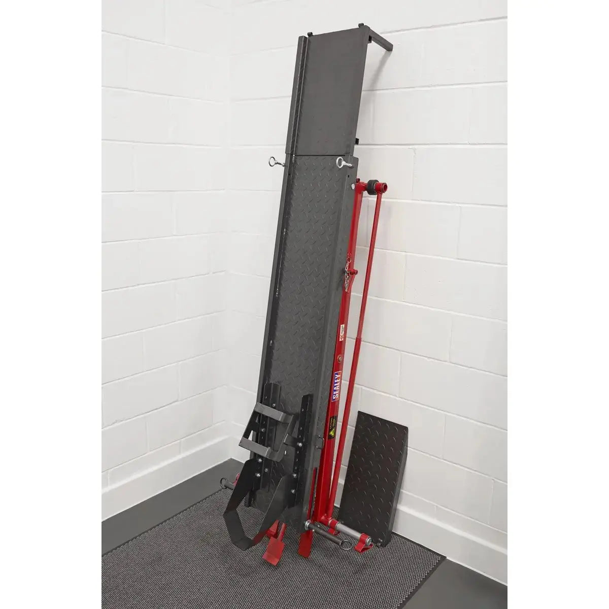 Sealey Hydraulic Motorcycle Lift 450kg Capacity White Rose Tools