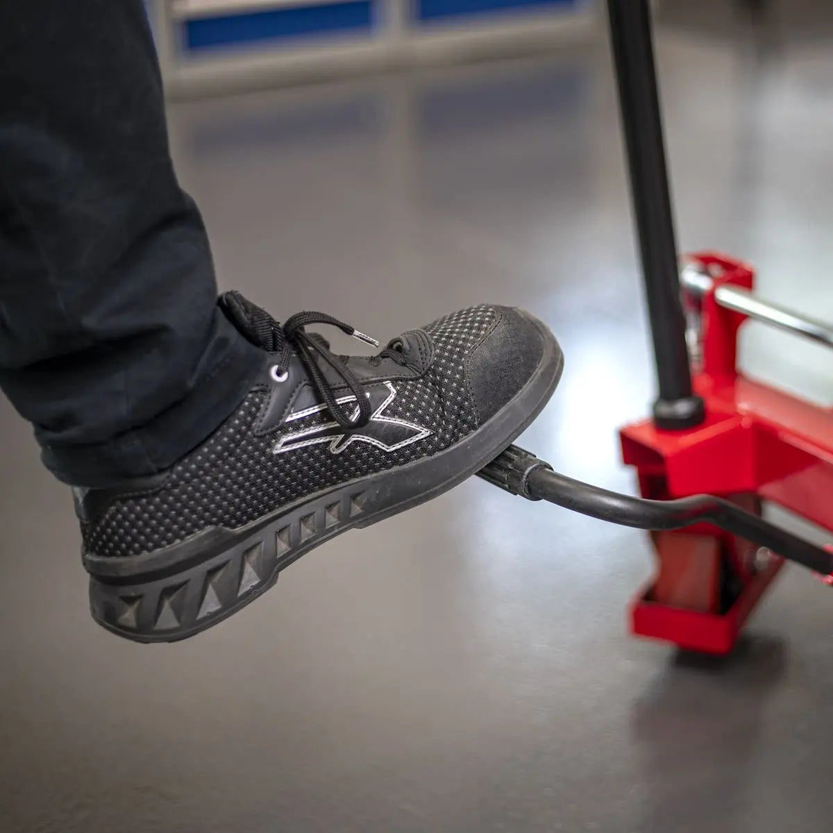 Sealey Hydraulic Scissor Lift Platform Table 1000kg White Rose Tools