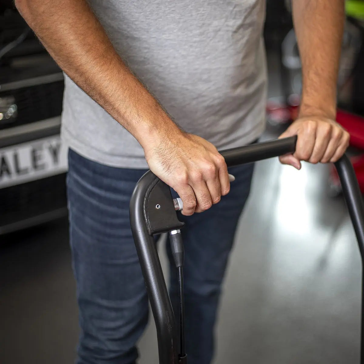 Sealey Hydraulic Scissor Lift Platform Table 1000kg White Rose Tools