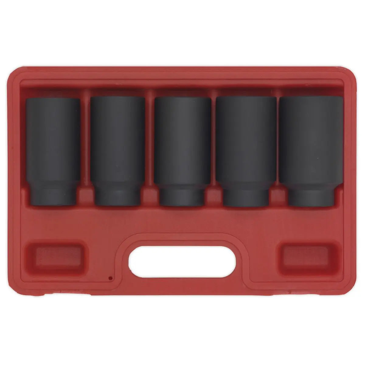 Sealey Impact Hub Nut Socket Set 5pc 1/2"Sq Drive