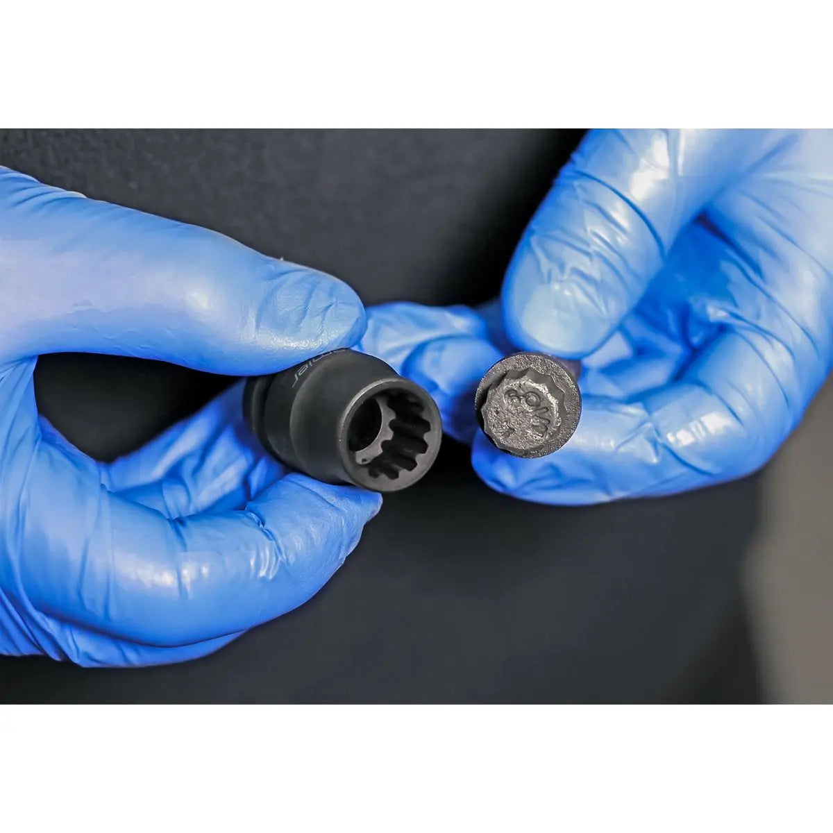 Sealey Impact Socket Set Total Drive 1/2" Metric Hardened Wrench 10-24mm 13pc