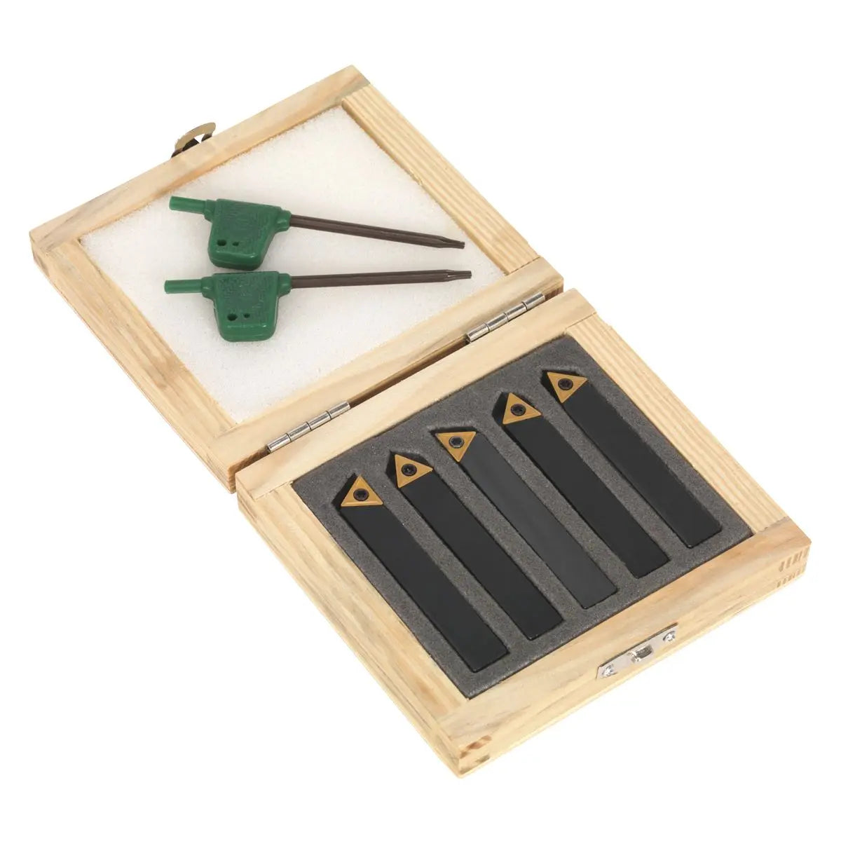 Sealey Indexable 10mm Lathe Turning Tool Set 5pc