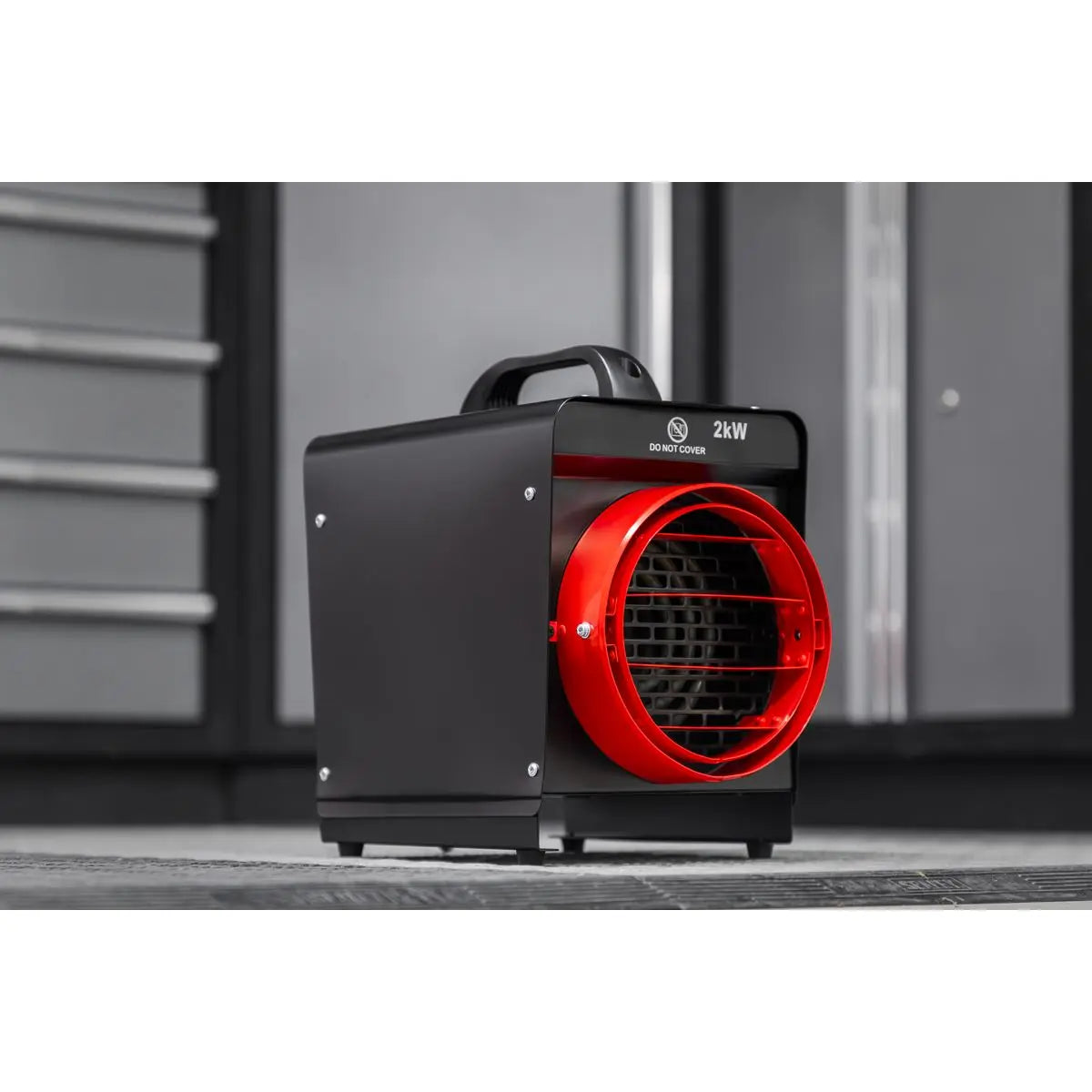 Sealey Industrial Fan Heater 2kW with Ducting