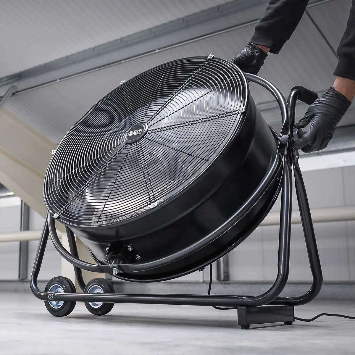 Sealey Industrial High Velocity Orbital Drum Fan 24" 230V