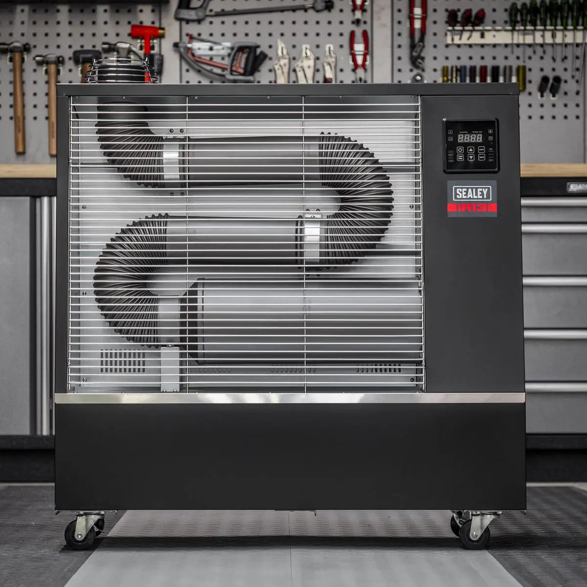 Sealey Industrial Infrared Diesel Heater 13kW White Rose Tools