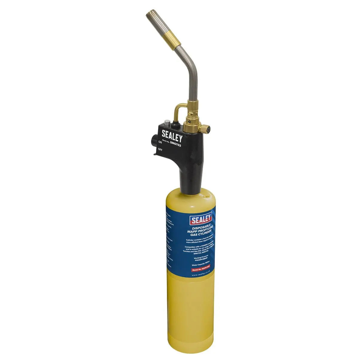 Sealey Industrial MAPP & Propane Gas Brazing Torch White Rose Tools