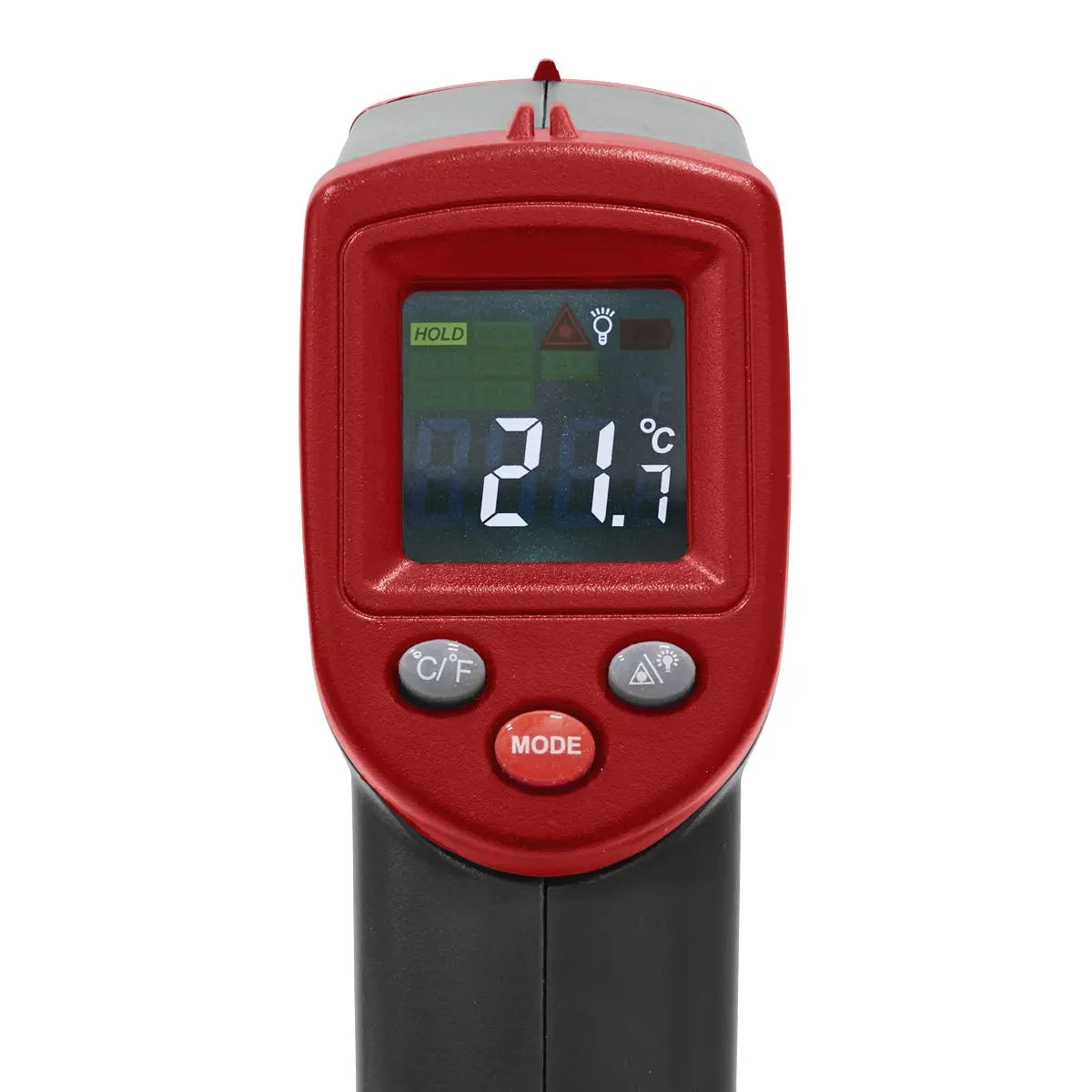 Sealey Infrared Laser Digital Thermometer 12:1 Faults Car Van White Rose Tools