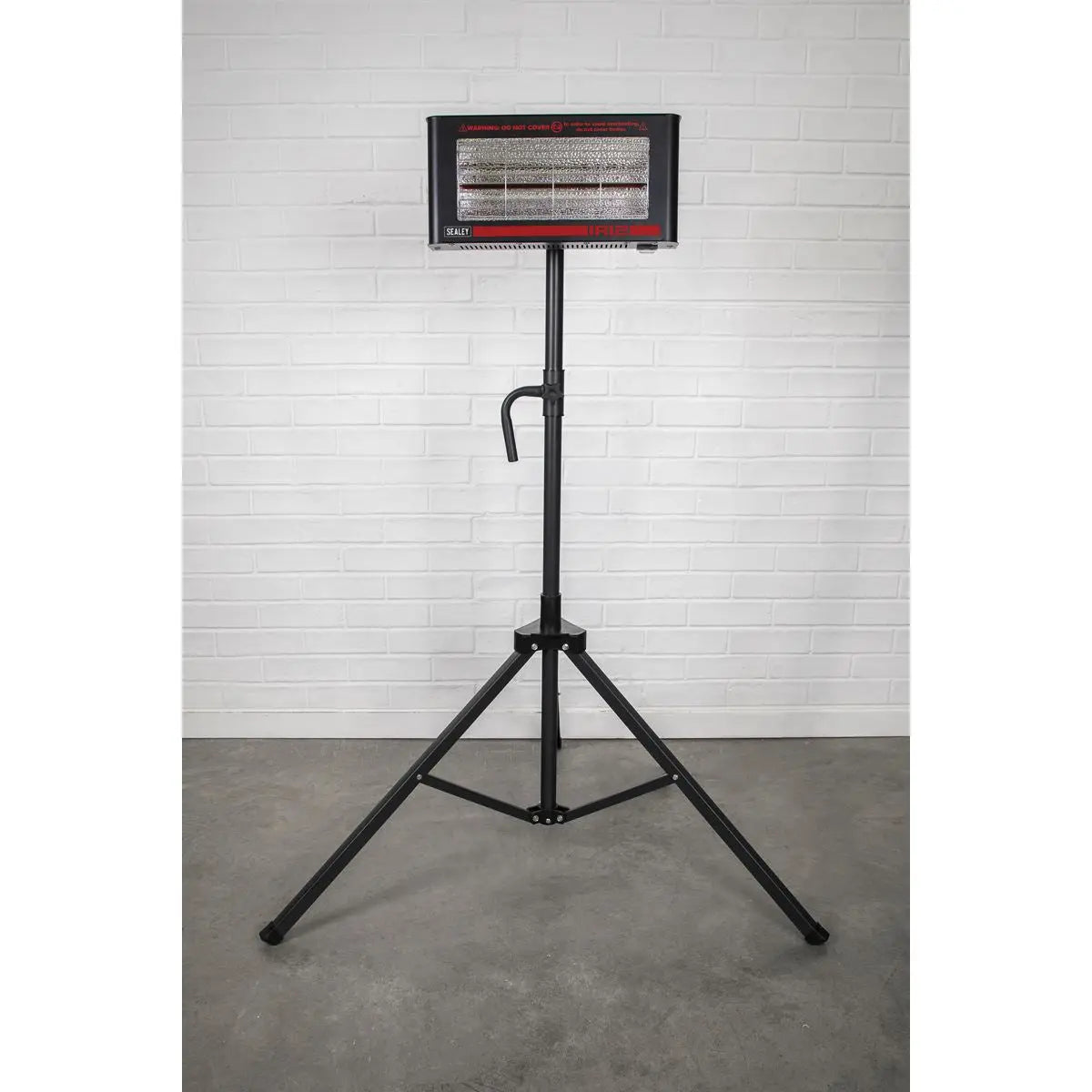 Sealey Infrared Quartz Heater with Tripod Stand 230V 1.2kW  White Rose Tools