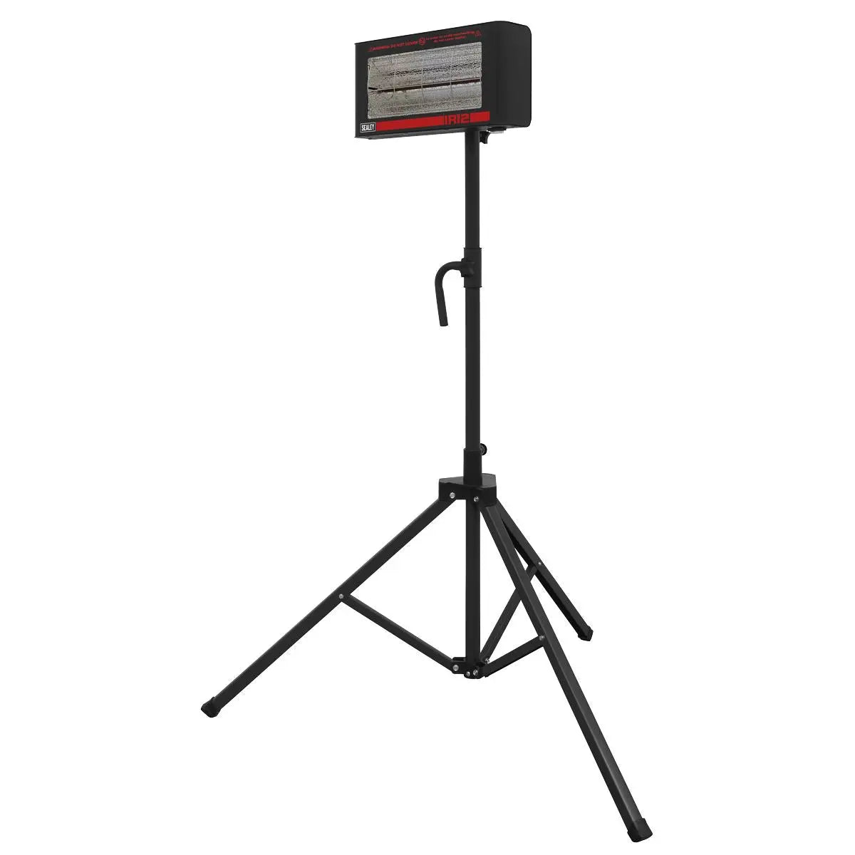 Sealey Infrared Quartz Heater with Tripod Stand 230V 1.2kW  White Rose Tools