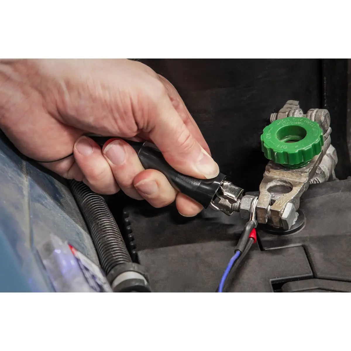 Sealey Integrated Test Light/Voltmeter 3-60V White Rose Tools