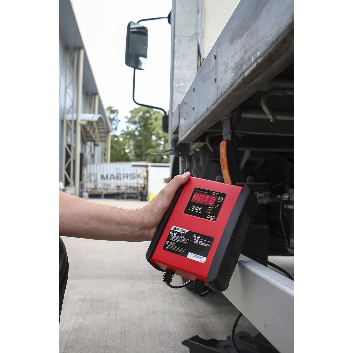 Sealey Intelligent Speed Charge Battery Charger 15Amp 12V/10Amp 24V