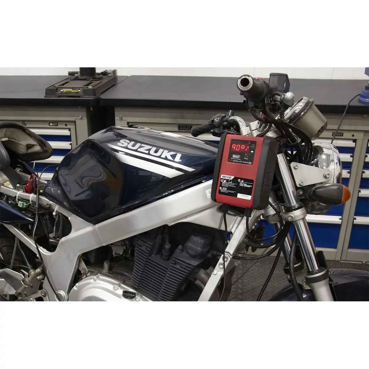 Sealey Intelligent Speed Charge Battery Charger/Maintainer 6A 12V