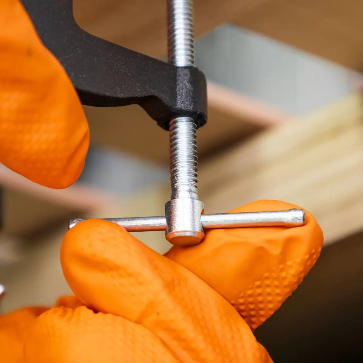 Sealey Junior C-Clamp 8pc Set - 28mm x 28mm White Rose Tools