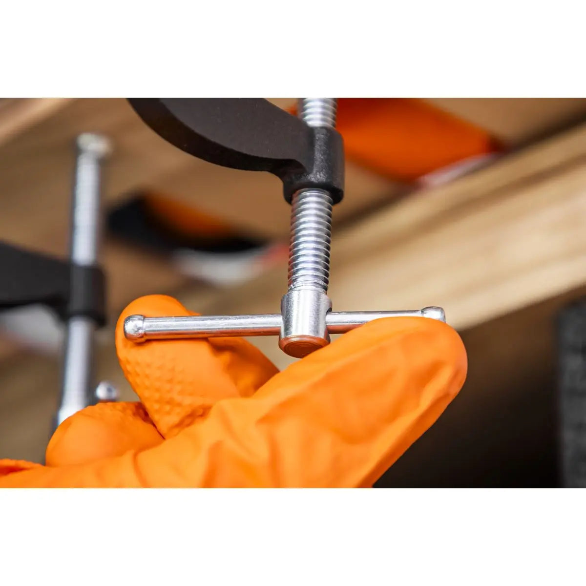 Sealey Junior C-Clamp 8pc Set - 38mm x 38mm White Rose Tools