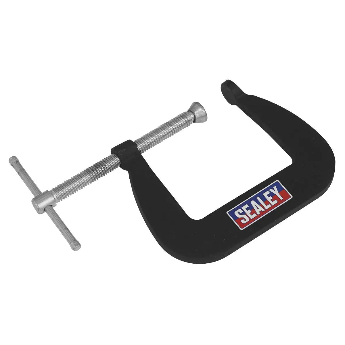 Sealey Junior C-Clamp Set 4pc - 64mm x 64mm White Rose Tools