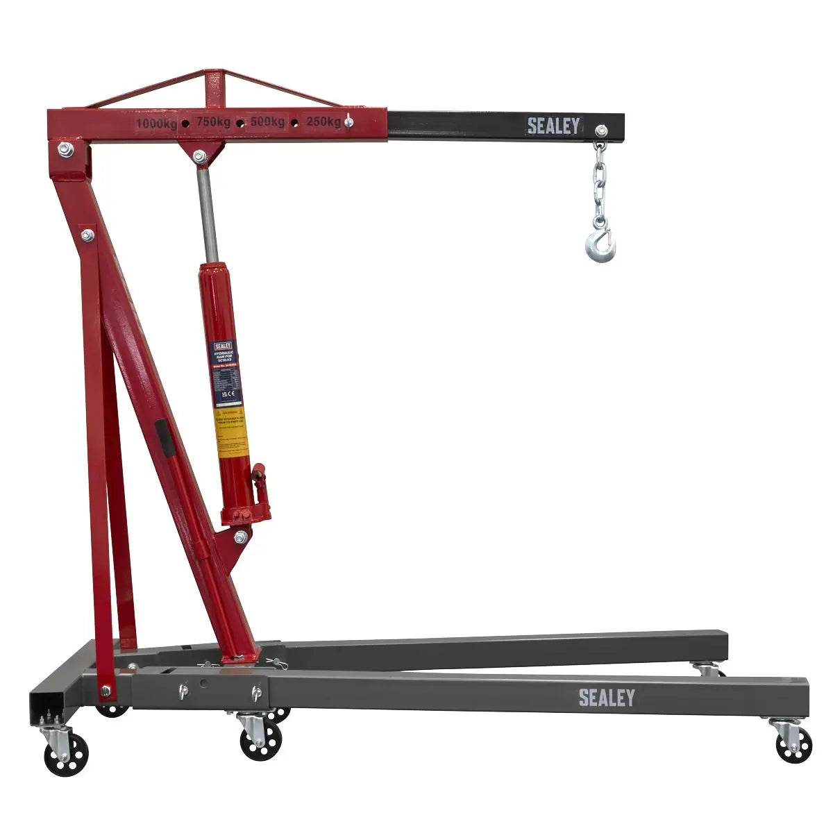 Sealey KD' Type Folding Crane 1 Tonne  White Rose Tools