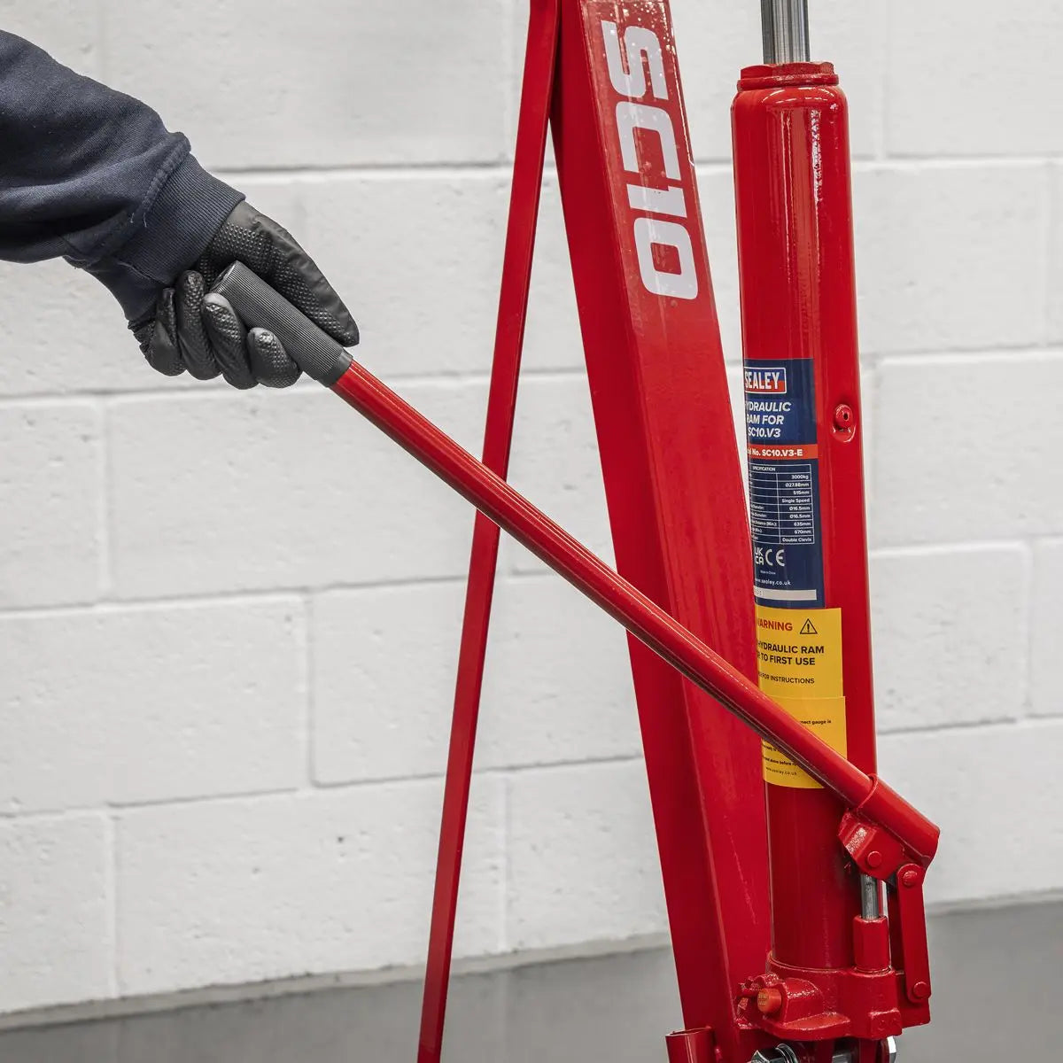 Sealey KD' Type Folding Crane 1 Tonne  White Rose Tools