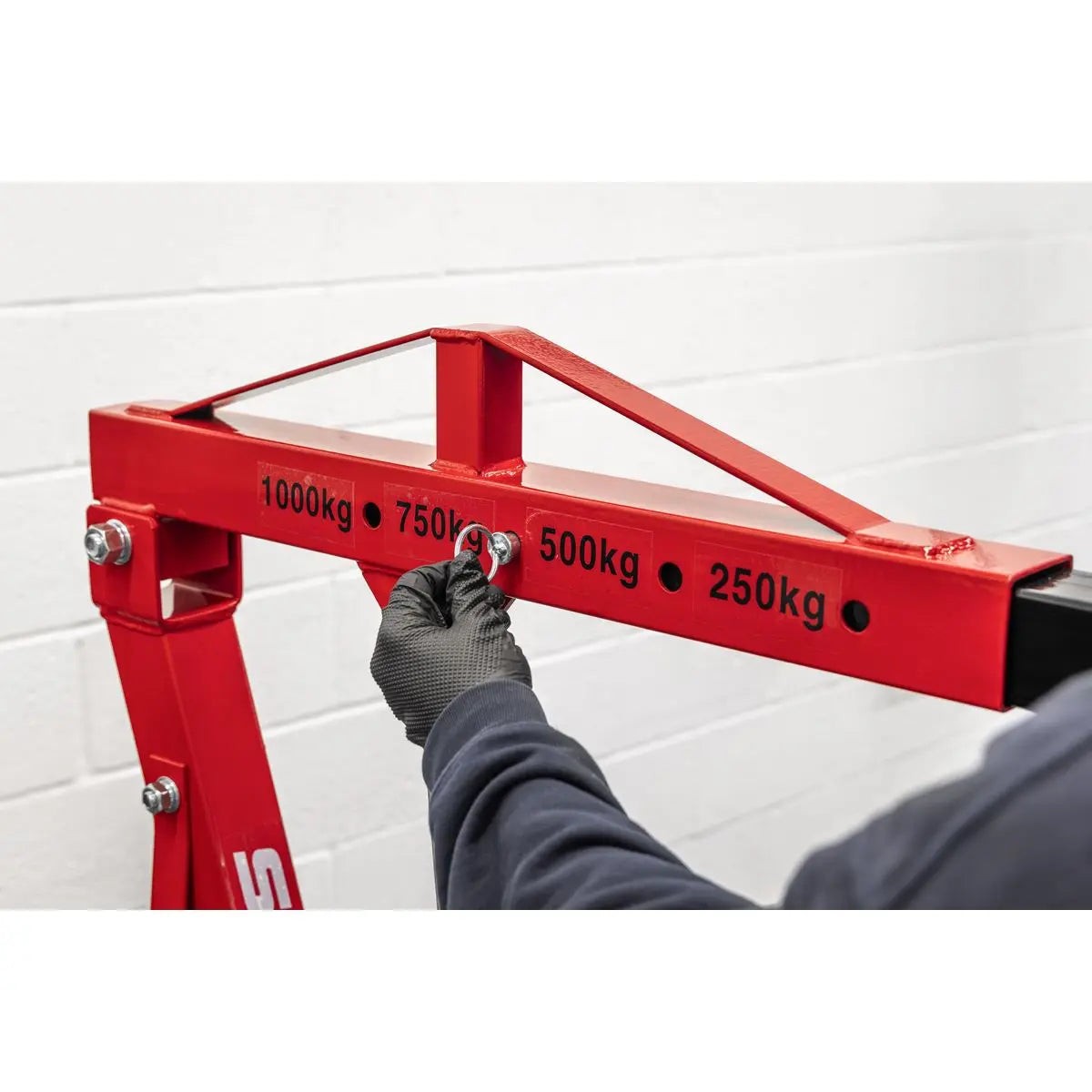 Sealey KD' Type Folding Crane 1 Tonne  White Rose Tools