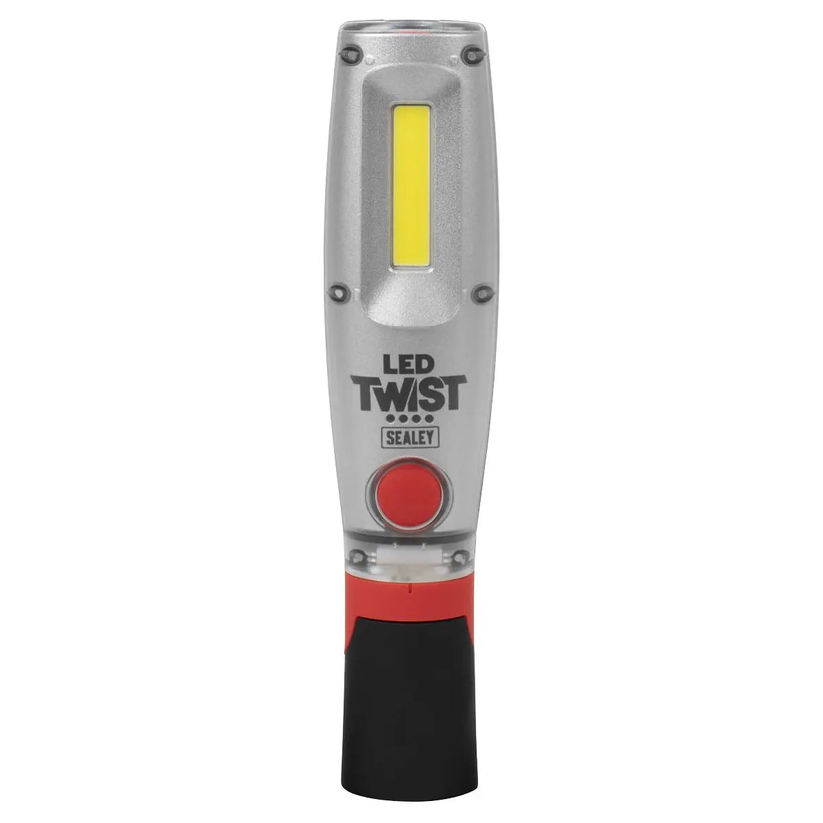 Sealey LED Twist Rechargeable Inspection Light 16W COB & 1W SMD White Rose Tools