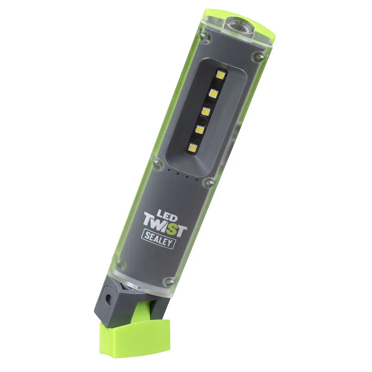 Sealey LED Twist Rechargeable Inspection Light 1W & 1W SMD  White Rose Tools