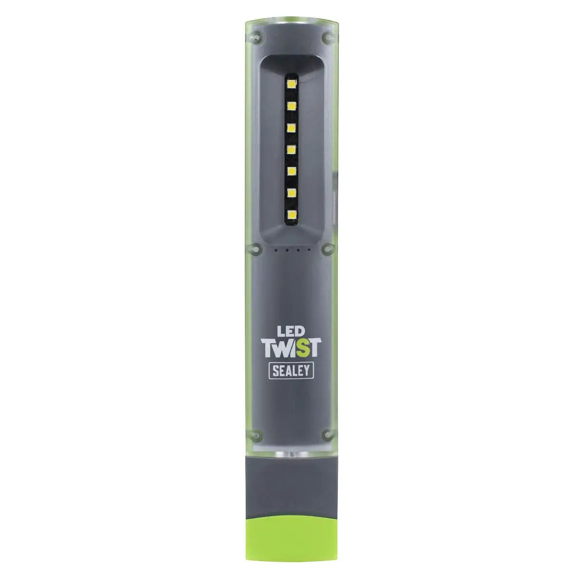 Sealey LED Twist Rechargeable Inspection Light 2W & 1W SMD LED White Rose Tools