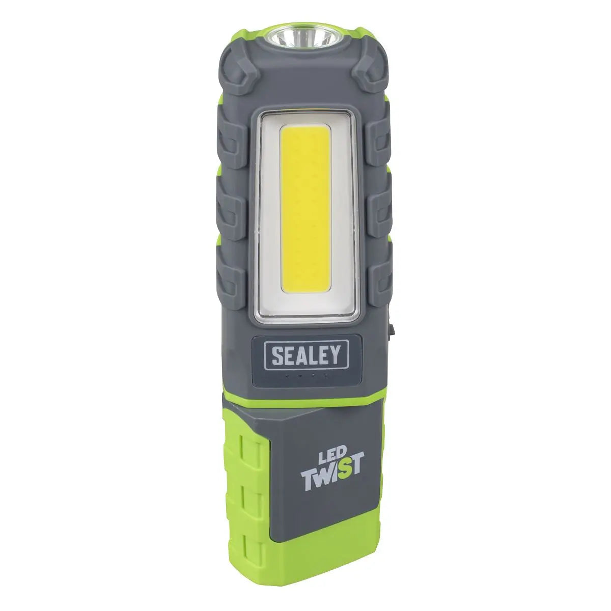 Sealey LED Twist Rechargeable Inspection Light 5W COB & 1W SMD White Rose Tools