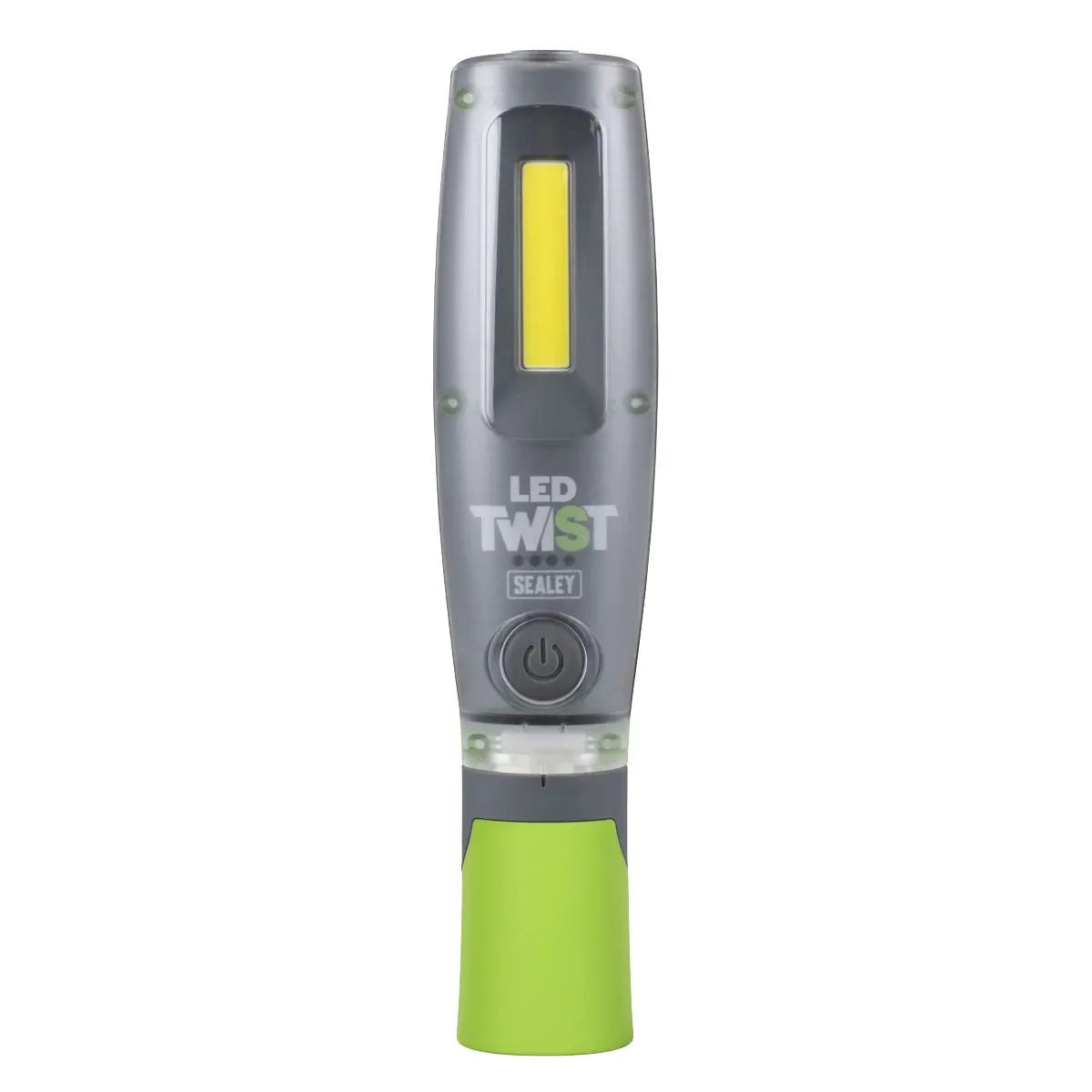 Sealey LED Twist Rechargeable Inspection Light Green White Rose Tools