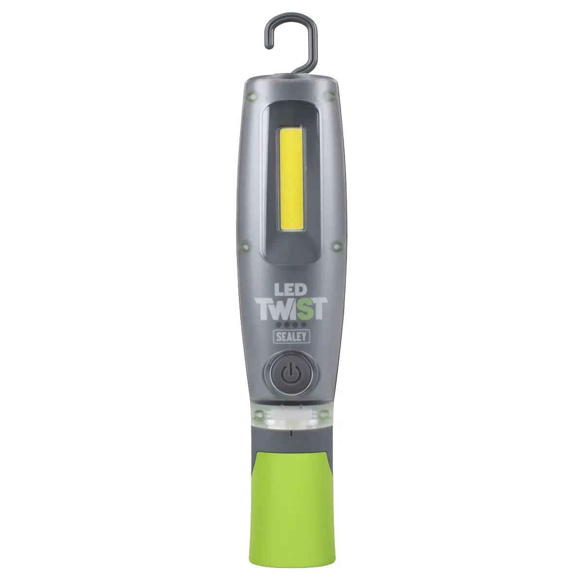 Sealey LED Twist Rechargeable Inspection Light Green White Rose Tools