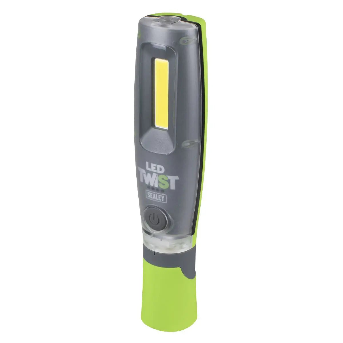 Sealey LED Twist Rechargeable Inspection Light Green White Rose Tools