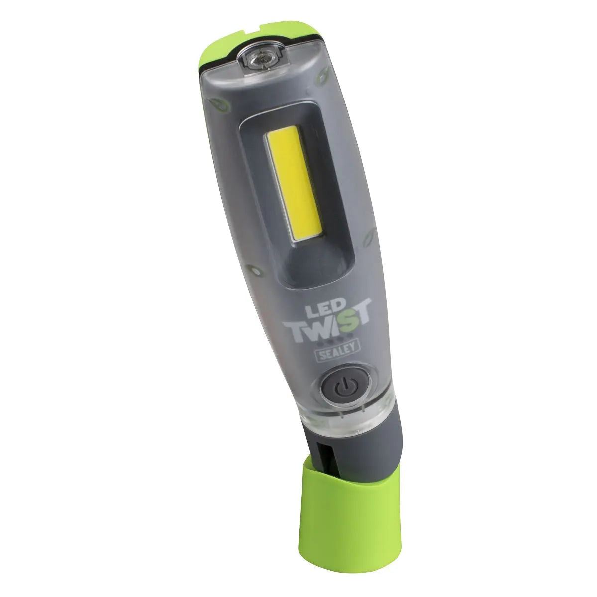 Sealey LED Twist Rechargeable Inspection Light Green White Rose Tools