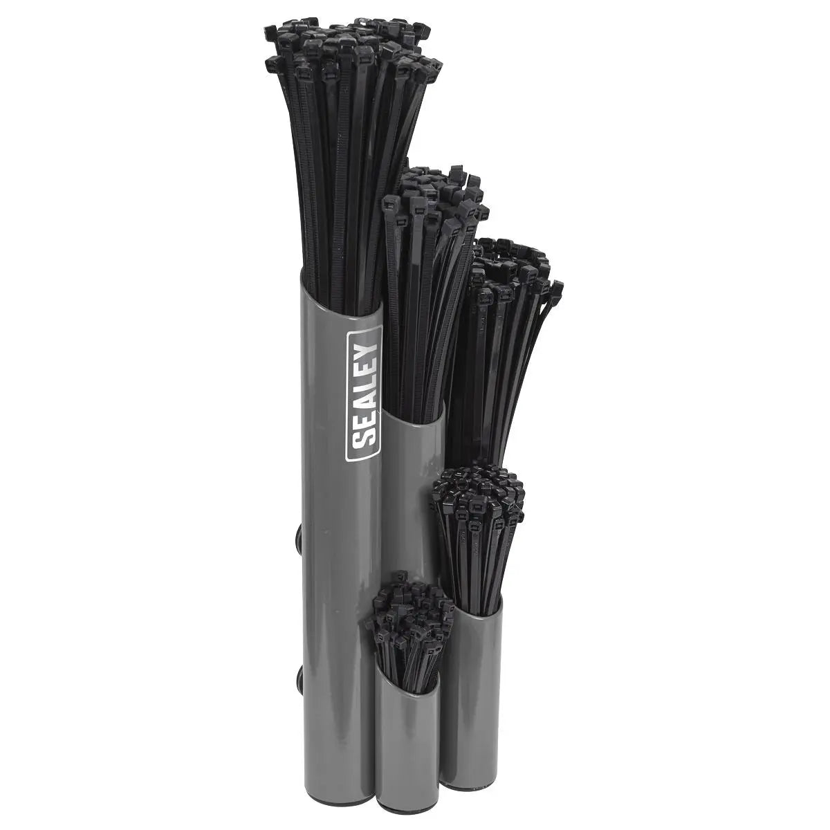 Sealey Large Magnetic Cable Tie Holder - Grey White Rose Tools