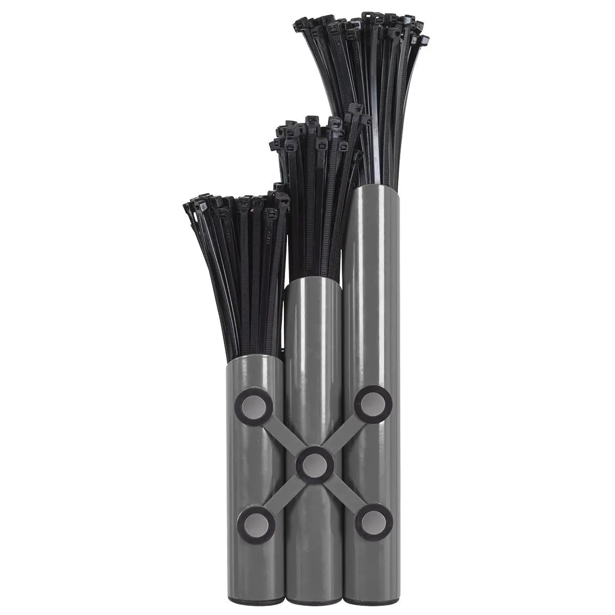 Sealey Large Magnetic Cable Tie Holder - Grey White Rose Tools