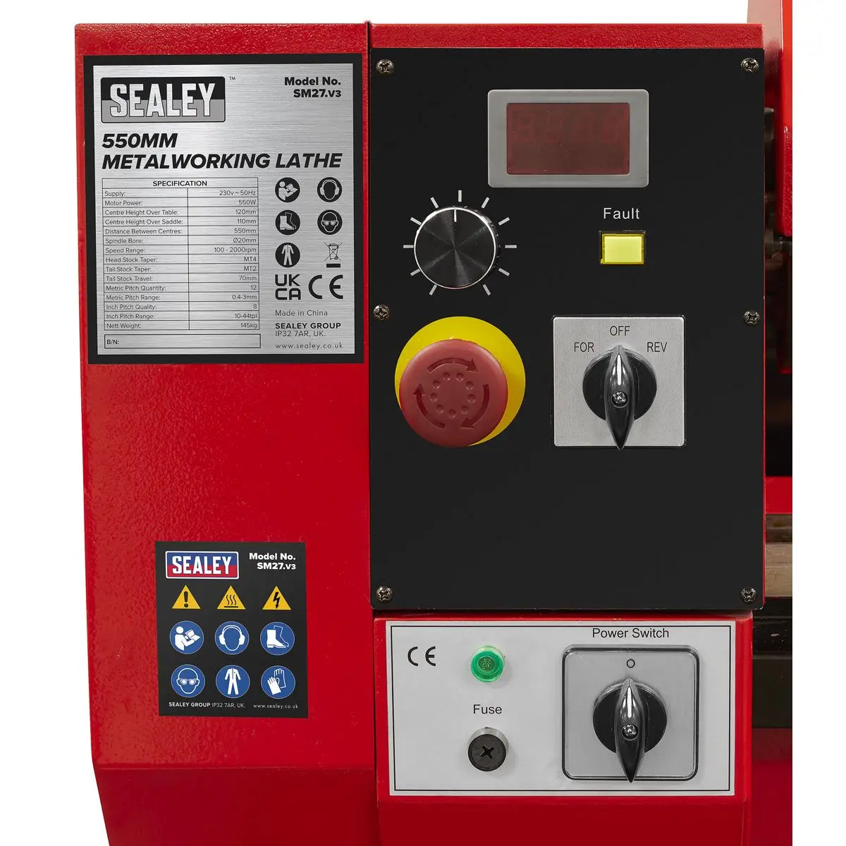 Sealey Lathe Stand for SM27 White Rose Tools