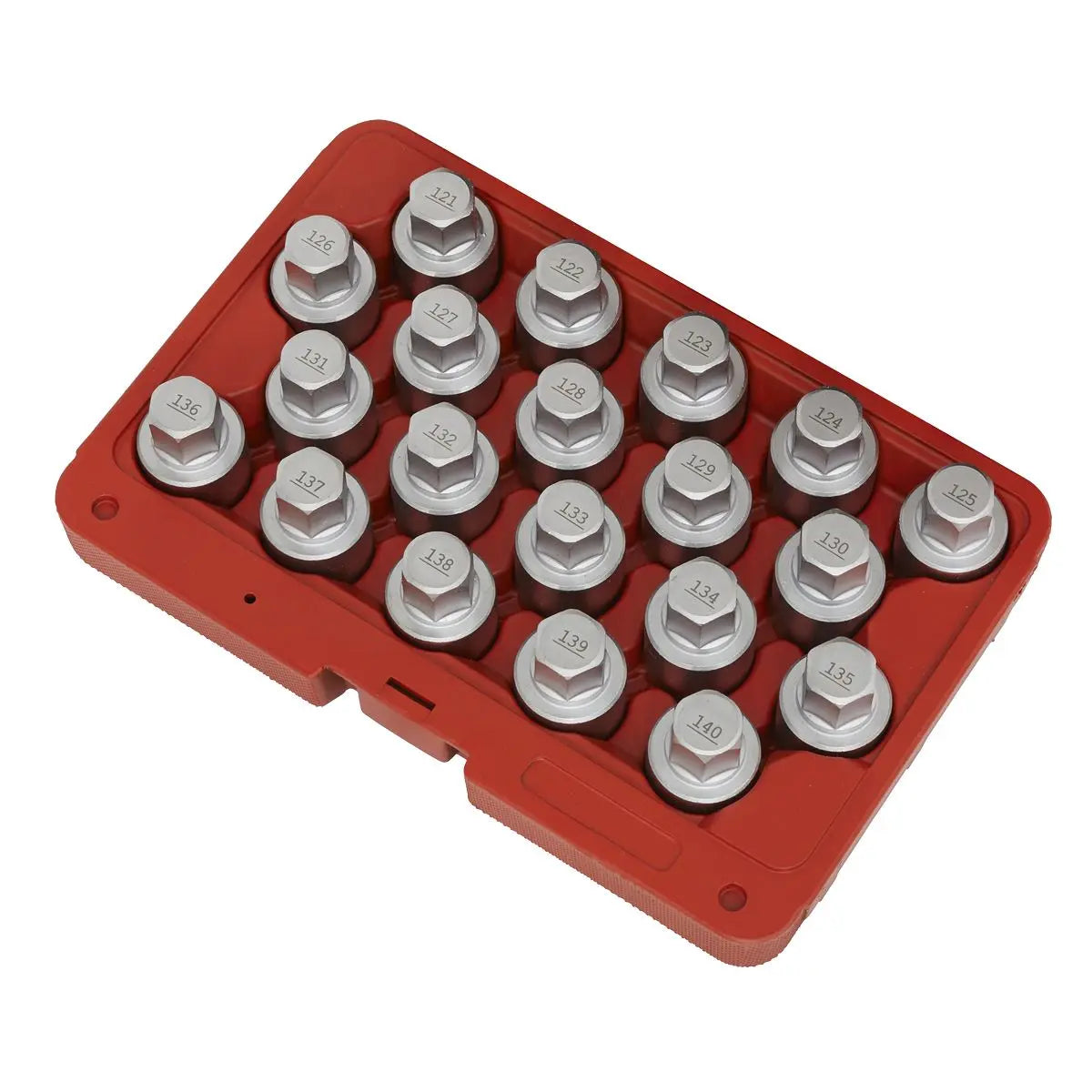 Sealey Locking Wheel Nut Key Set 20pc - Vauxhall-B