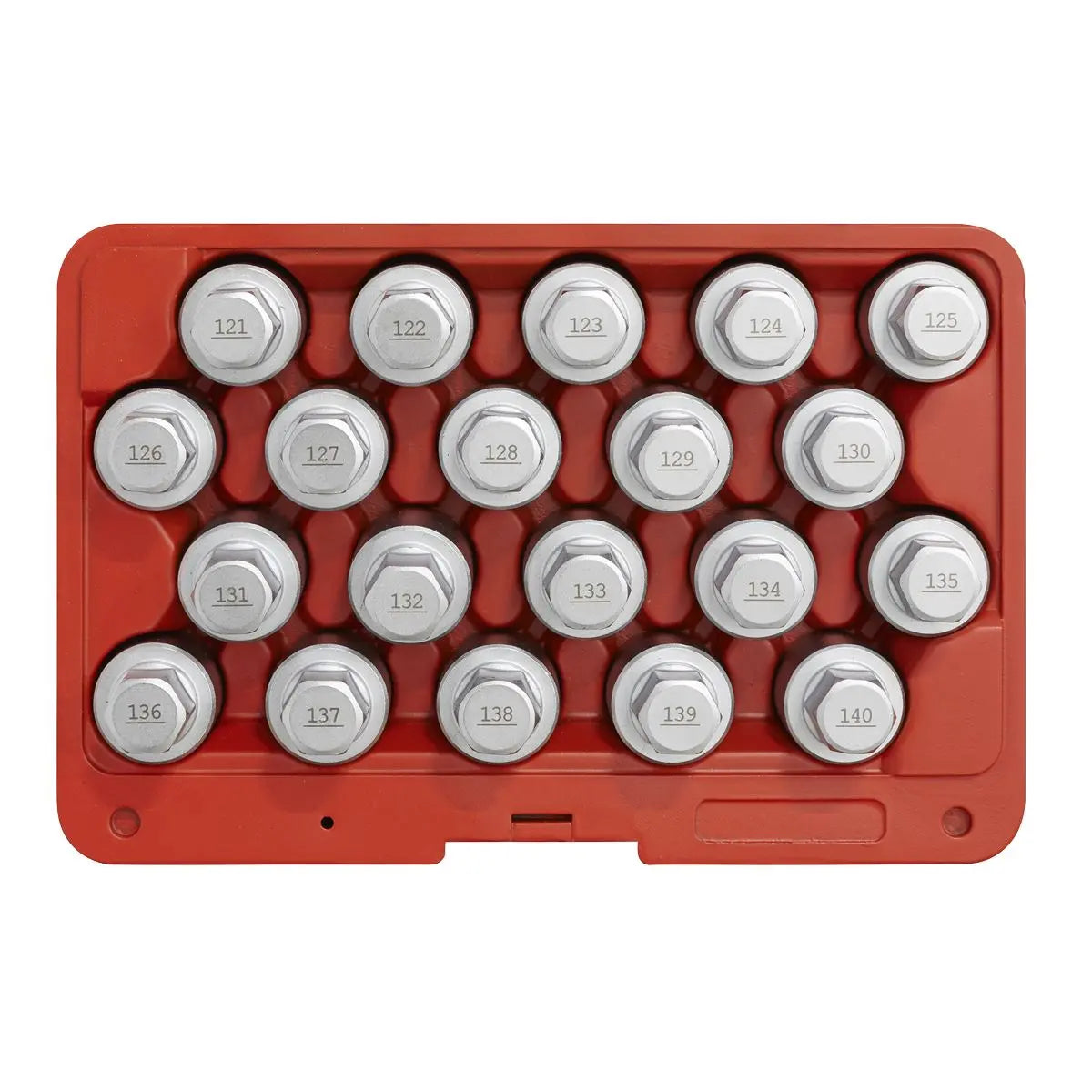 Sealey Locking Wheel Nut Key Set 20pc - Vauxhall-B