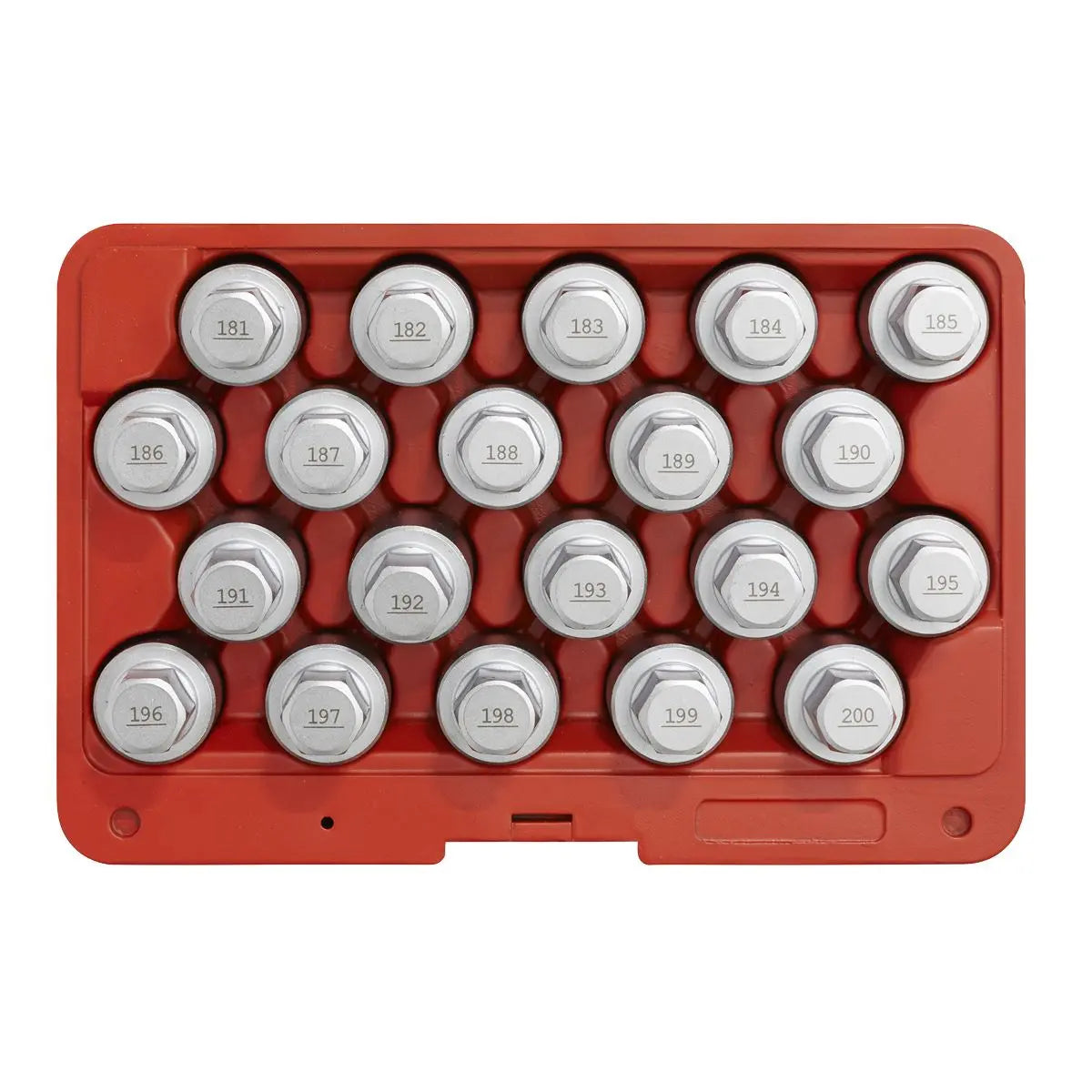 Sealey Locking Wheel Nut Key Set 20pc - Vauxhall-C