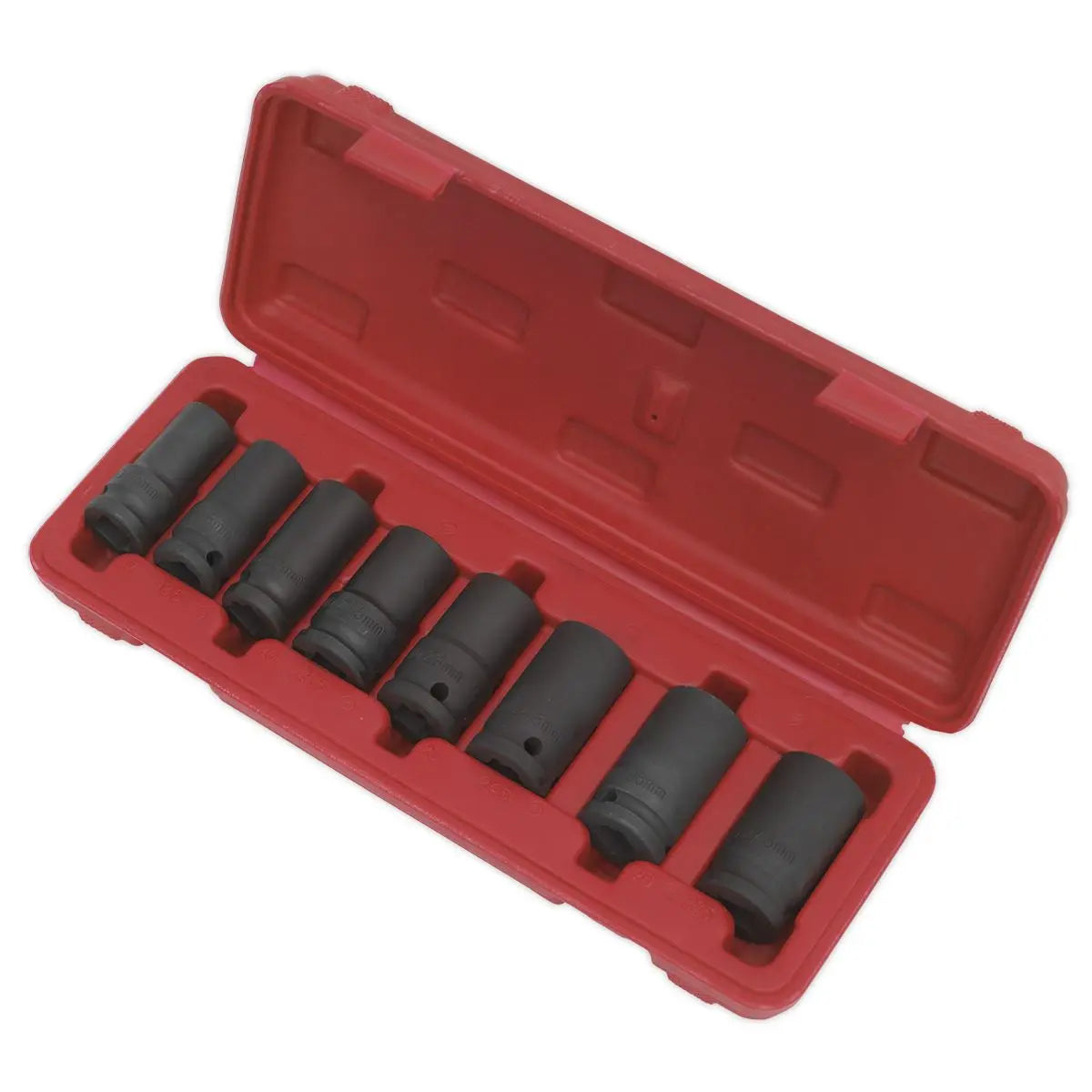 Sealey Locking Wheel Nut Removal Set 8pc 1/2"Sq Drive
