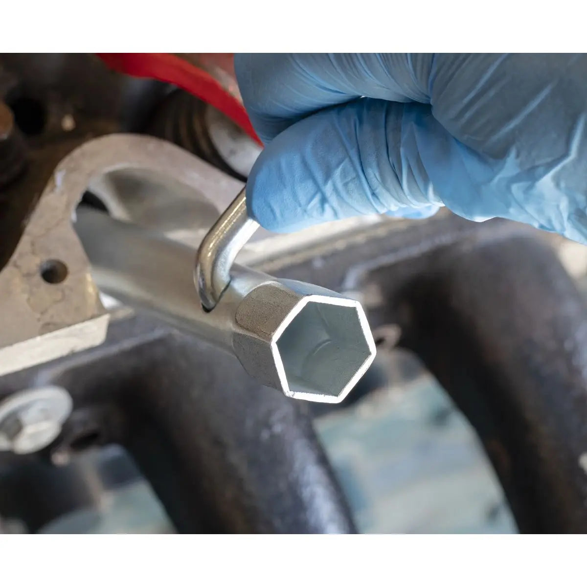 Sealey Long Reach Double End Spark Plug Box Spanner with L-Bar 16/18mm