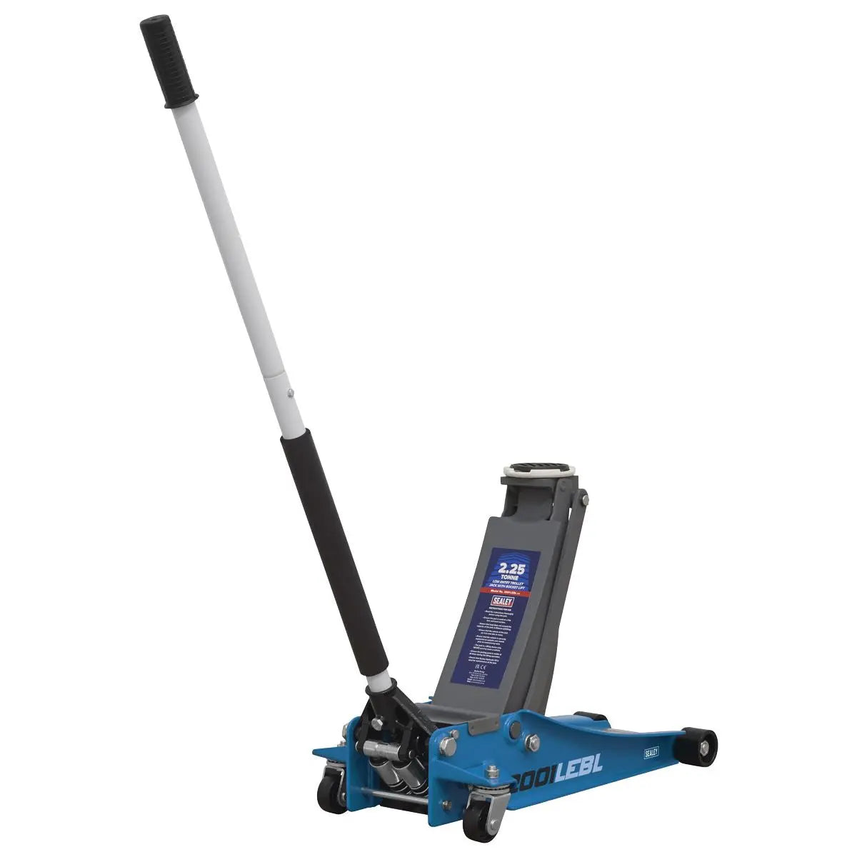 Sealey Low Profile Rocket Lift Trolley Jack 2.25 Tonne - Blue